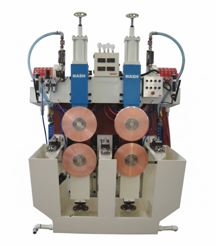 Dual Head Seam Welding Machine for Wheel Rim Line